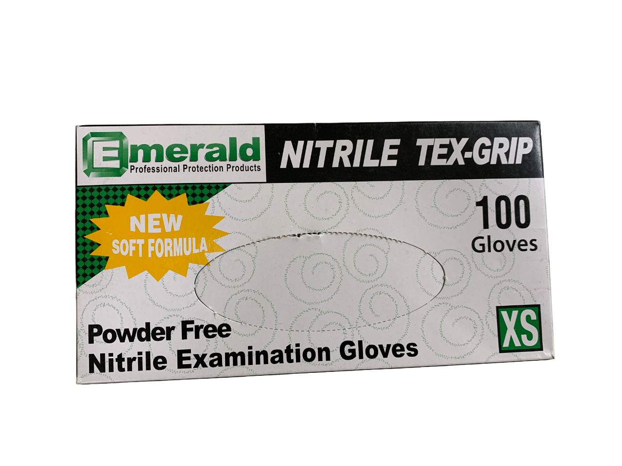 Emeral Nitrile Tex-Grip Gloves Box